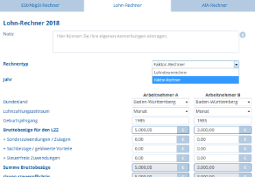 Faktor berechnen Stuerklasse 4 faktor